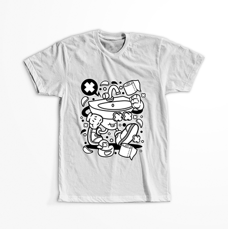 Koszulka Łazienka WYBIERZ KOLOR KOSZULKI I FASON