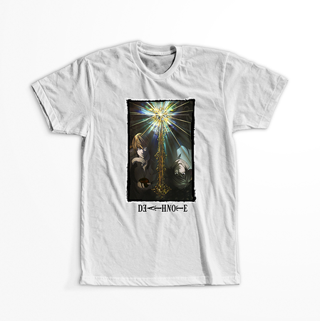 Koszulka Biała Death Note - WYBIERZ KOLOR KOSZULKI I FASON