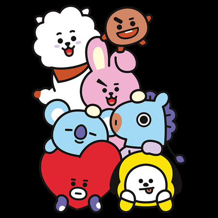 Torba z uszami z BTS