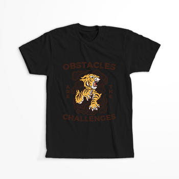 Koszulka Obstacles are the challengers KOLOR KOSZULKI I FASON