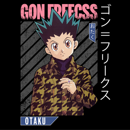 Koszulka Czarna Hunter x Hunter WYBIERZ KOLOR KOSZULKI I FASON