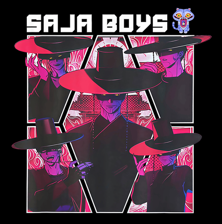 Koszulka Biała KPop Demon Hunters WYBIERZ KOLOR KOSZULKI I FASON