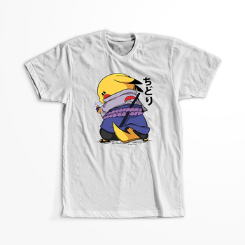 Koszulka Biała - Pokemon x Naruto - WYBIERZ KOLOR KOSZULKI I FASON