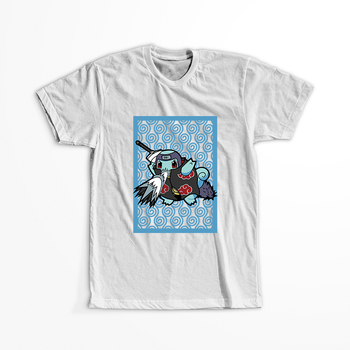 Koszulka Biała - Pokemon x Naruto - WYBIERZ KOLOR KOSZULKI I FASON