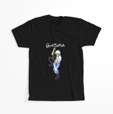 Koszulka Czarna Gintama WYBIERZ KOLOR KOSZULKI I FASON