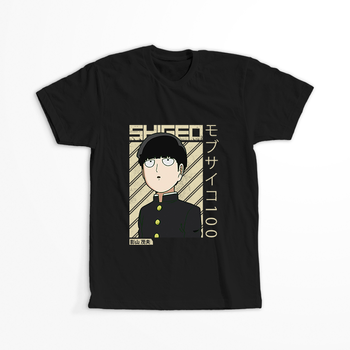 Koszulka Czarna Mob Psycho 100 WYBIERZ KOLOR KOSZULKI I FASON