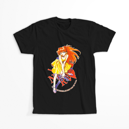 Koszulka Czarna Neon Genesis Evangelion - WYBIERZ KOLOR KOSZULKI I FASON