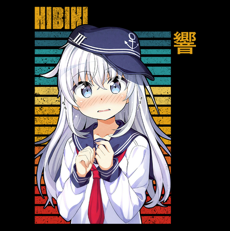 Koszulka Biała Kantai Collection - WYBIERZ KOLOR KOSZULKI I FASON