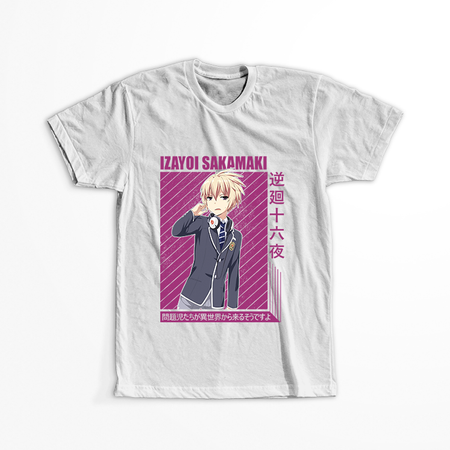 Koszulka Biała Problem Children Are Coming from Another World, Aren't They? - WYBIERZ FASON KOSZULKI