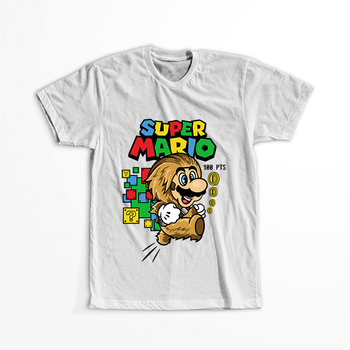 Koszulka Super Mario Bros. WYBIERZ KOLOR KOSZULKI I FASON