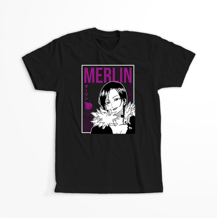 Koszulka Czarna Seven Deadly Sins - WYBIERZ KOLOR KOSZULKI I FASON