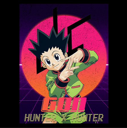 Koszulka Biała Hunter x Hunter WYBIERZ KOLOR KOSZULKI I FASON