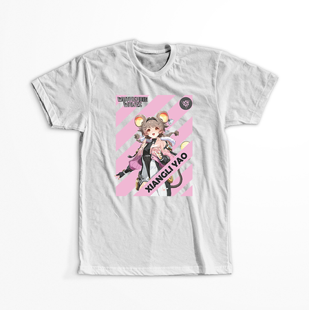 Koszulka Biała Wuthering Waves - WYBIERZ FASON I KOLOR KOSZULKI 