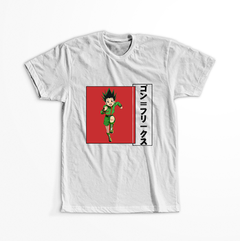 Koszulka Biała Hunter x Hunter WYBIERZ KOLOR KOSZULKI I FASON