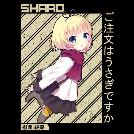 Koszulka Biała - Is the Order a Rabbit? - WYBIERZ KOLOR KOSZULKI I FASON