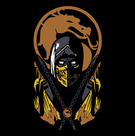 Koszulka Mortal Kombat KOLOR KOSZULKI I FASON