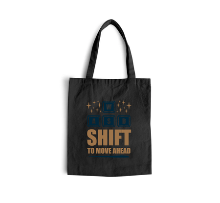 Torba z uszami z WSAD SHIFT to move ahead