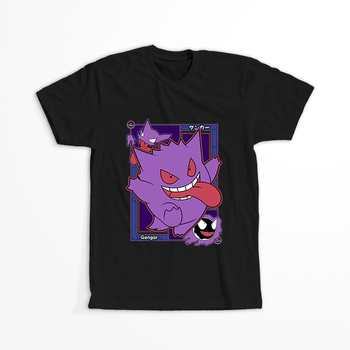 Koszulka Czarna - Pokemon x Naruto - WYBIERZ KOLOR KOSZULKI I FASON