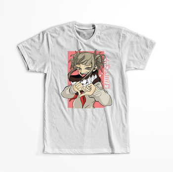 Koszulka Biała My Hero Academia / Akademia bohaterów - WYBIERZ KOLOR KOSZULKI I FASON