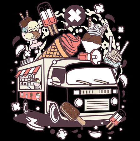 Koszulka Lody KOLOR KOSZULKI I FASON