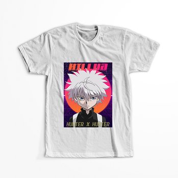 Koszulka Biała Hunter x Hunter WYBIERZ KOLOR KOSZULKI I FASON