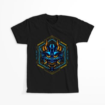 Koszulka Maska samuraja KOLOR KOSZULKI I FASON