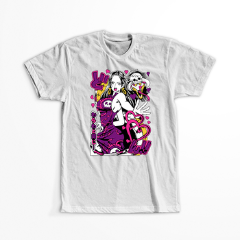 Koszulka Biała One Piece - WYBIERZ KOLOR KOSZULKI I FASON