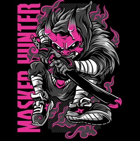 Koszulka Samuraj KOLOR KOSZULKI I FASON