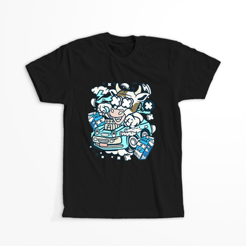 Koszulka Krowa śmiga KOLOR KOSZULKI I FASON