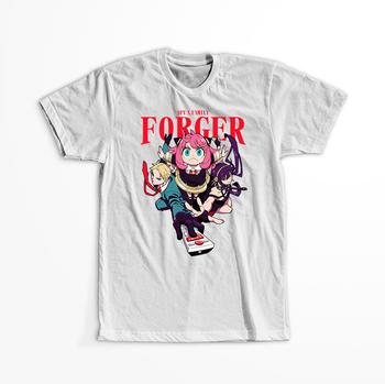 Koszulka Biała Spy X Family - WYBIERZ KOLOR KOSZULKI I FASON