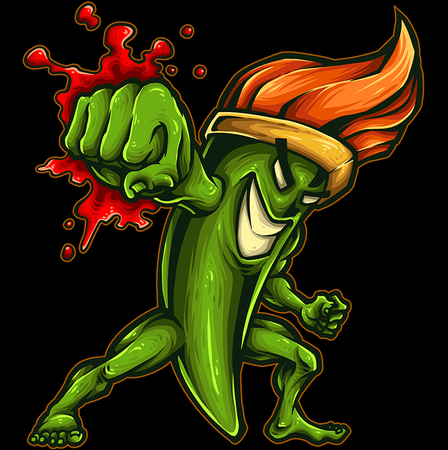 Koszulka Papryka KOLOR KOSZULKI I FASON