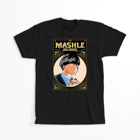 Koszulka Czarna -  MASHLE - WYBIERZ KOLOR KOSZULKI I FASON