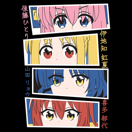 Torba z uszami z Bocchi the Rock!