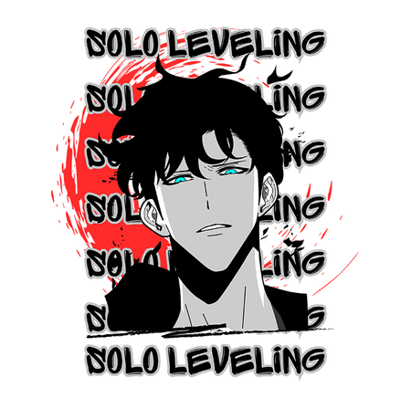 Koszulka Biała - Solo Leveling - WYBIERZ KOLOR KOSZULKI I FASON