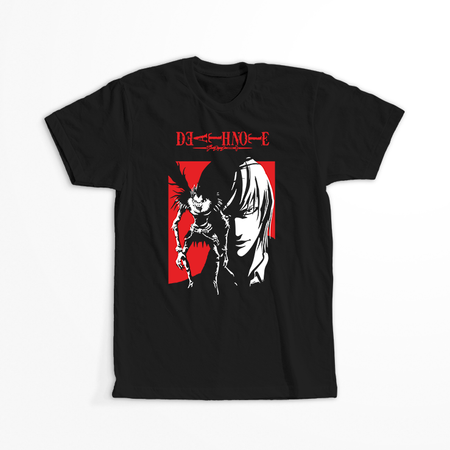 Koszulka Czarna Death Note - WYBIERZ KOLOR KOSZULKI I FASON