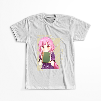 Koszulka Biała Gakkou Gurashi! - WYBIERZ KOLOR KOSZULKI I FASON