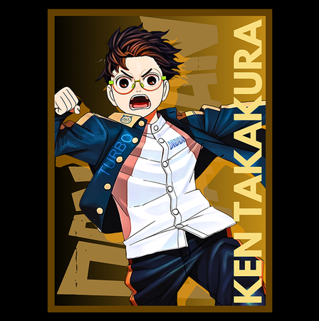 Koszulka Czarna Dandadan - WYBIERZ FASON KOSZULKI