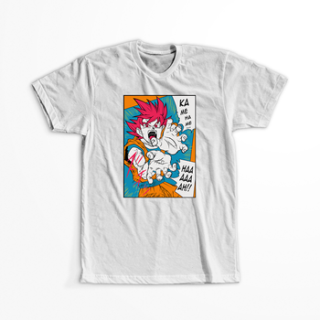 Koszulka Biała Dragon Ball - WYBIERZ KOLOR KOSZULKI I FASON
