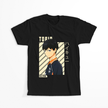 Koszulka Czarna - Haikyuu!! - WYBIERZ KOLOR KOSZULKI I FASON