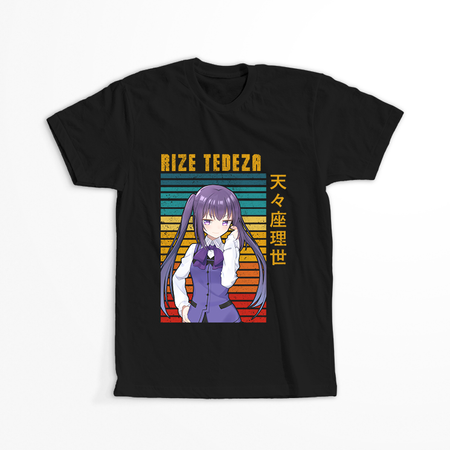 Koszulka Czarna - Is the Order a Rabbit?  - WYBIERZ KOLOR KOSZULKI I FASON