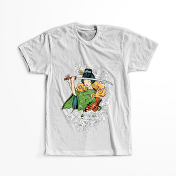 Koszulka Samuraj WYBIERZ KOLOR KOSZULKI I FASON