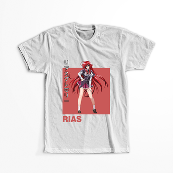 Koszulka Biała Highschool DxD - WYBIERZ KOLOR KOSZULKI I FASON