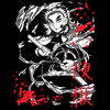 Koszulka Biała Demon Slayer / Kimetsu no Yaiba / Miecz zabójcy demonów - WYBIERZ KOLOR KOSZULKI I FASON