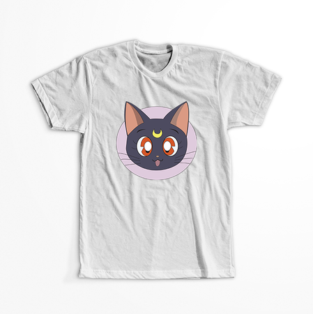 Koszulka Biała - Czarodziejka z księżyca / Sailor Moon - WYBIERZ KOLOR KOSZULKI I FASON