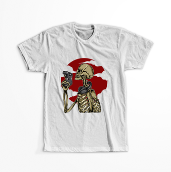 Koszulka Szkielet gamera WYBIERZ KOLOR KOSZULKI I FASON