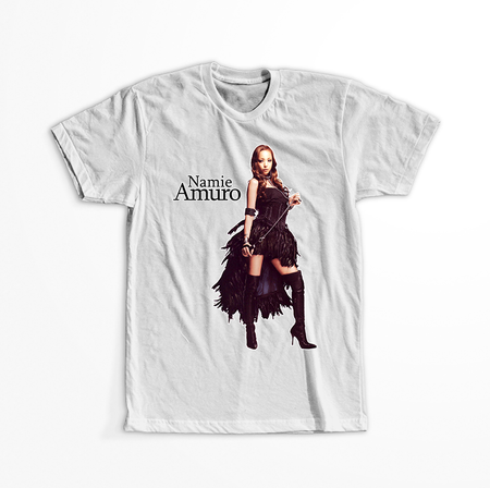 Koszulka Czarna Namie Amuro WYBIERZ KOLOR KOSZULKI I FASON