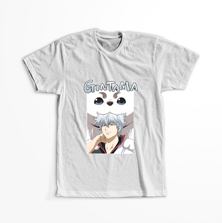 Koszulka Biała Gintama WYBIERZ KOLOR KOSZULKI I FASON