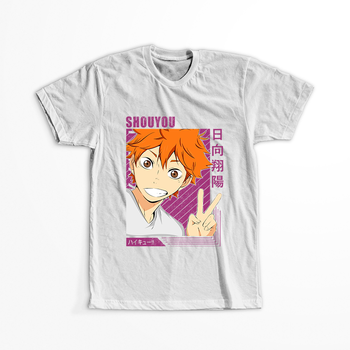 Koszulka Biała - Haikyuu!! - WYBIERZ KOLOR KOSZULKI I FASON