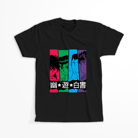 Koszulka Czarna Yu Yu Hakusho WYBIERZ KOLOR KOSZULKI I FASON