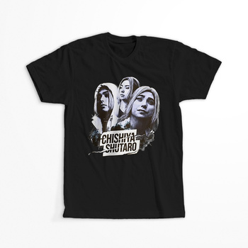 Koszulka Czarna Alice in Borderland - WYBIERZ KOLOR KOSZULKI I FASON